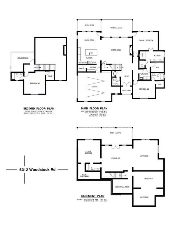 3 bedroom, 4 bathroom, 2,551 sq ft single family residence for rent at 6312 Woodstock Rd, Acworth, GA 30102 for $3,000 a month — photo 6