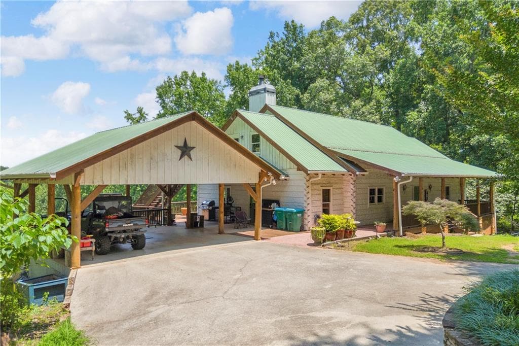 4 bedroom, 5 bathroom, 5,086 sq ft single family residence for sale at 2865 Hightower Road, Ball Ground, GA 30107
