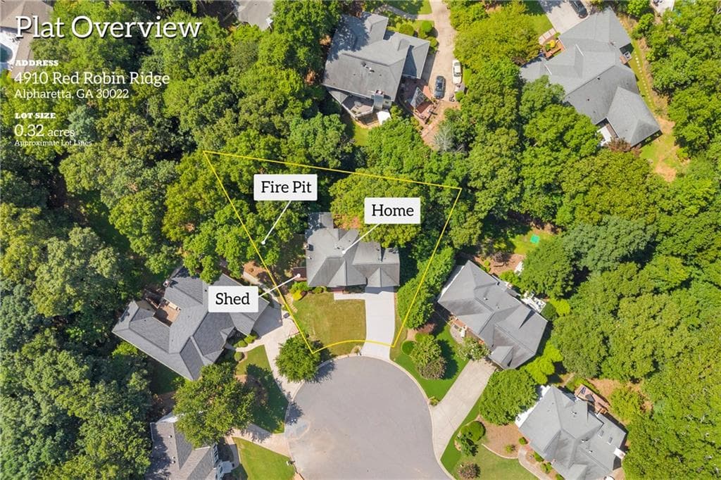 5 bedroom, 4 bathroom, 4,438 sq ft single family residence for sale at 4910 Red Robin Ridge, Johns Creek, GA 30022 — photo 2