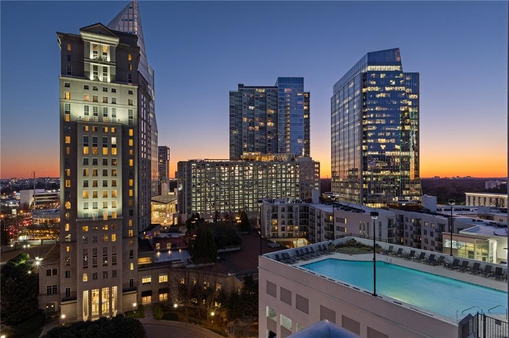1 bedroom, 1 bathroom, 706 sq ft condominium for rent at 3324 Peachtree Road 2304, Atlanta, GA 30326 for $2,095 a month — photo 1 of 46