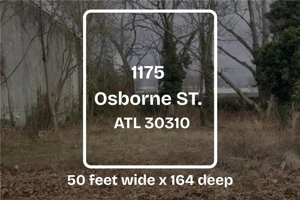 single family residence sold at 1175 Osborne Street, Atlanta, GA 30310