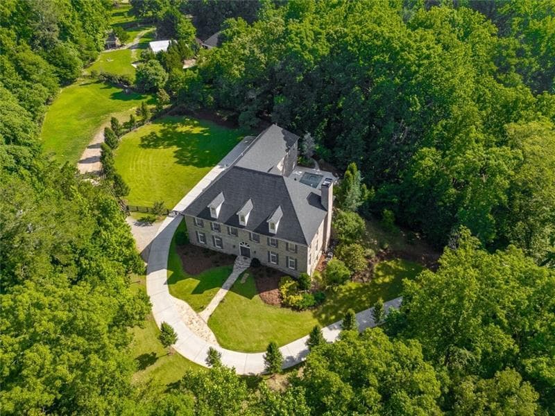 6 bedroom, 9 bathroom, 15,899 sq ft single family residence sold at 14695 Glencreek Way, Milton, GA 30004