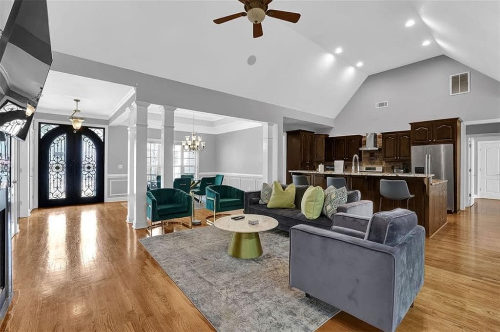 6 bedroom, 5 bathroom single family residence for rent at 110 Stanley Oaks Place, Fayetteville, GA 30214 for $6,500 a month — photo 4