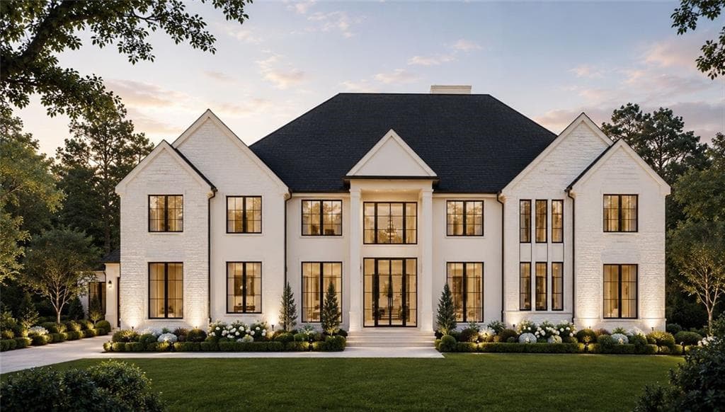 6 bedroom, 8 bathroom, 12,486 sq ft single family residence for sale at 246 Traditions Drive, Alpharetta, GA 30004