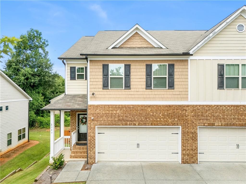3 bedroom, 4 bathroom, 2,795 sq ft townhouse for sale at 4747 Highland Avenue, Sugar Hill, GA 30518