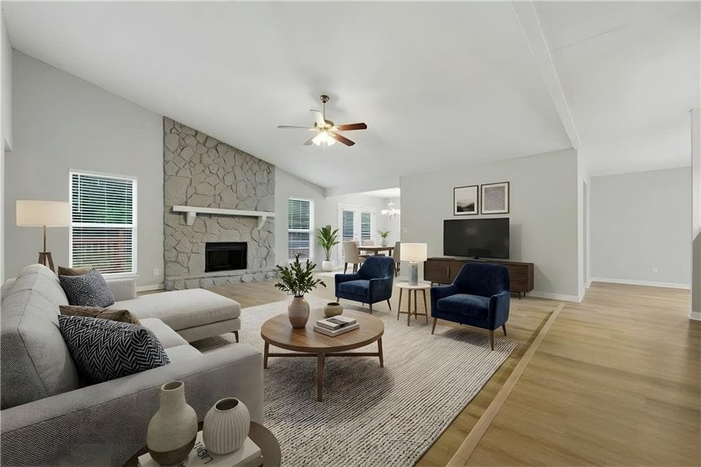 3 bedroom, 2 bathroom, 1,850 sq ft single family residence under contract at 1193 Wade Green Circle, Acworth, GA 30102 — photo 3