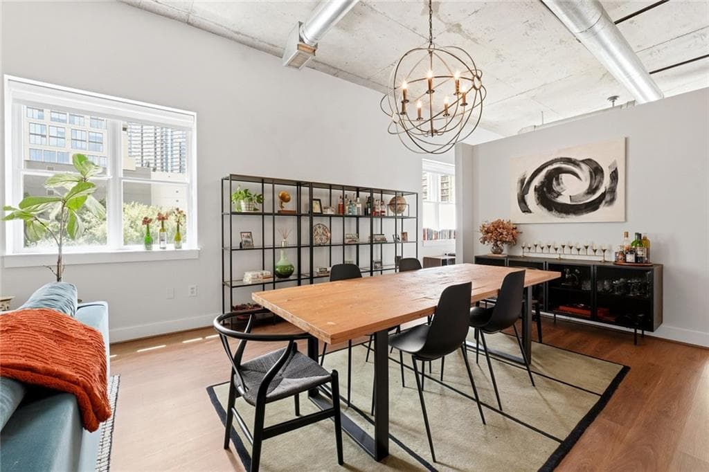 1 bedroom, 1 bathroom, 1,239 sq ft condominium for sale at 206 11th Street 702, Atlanta, GA 30309 — photo 5