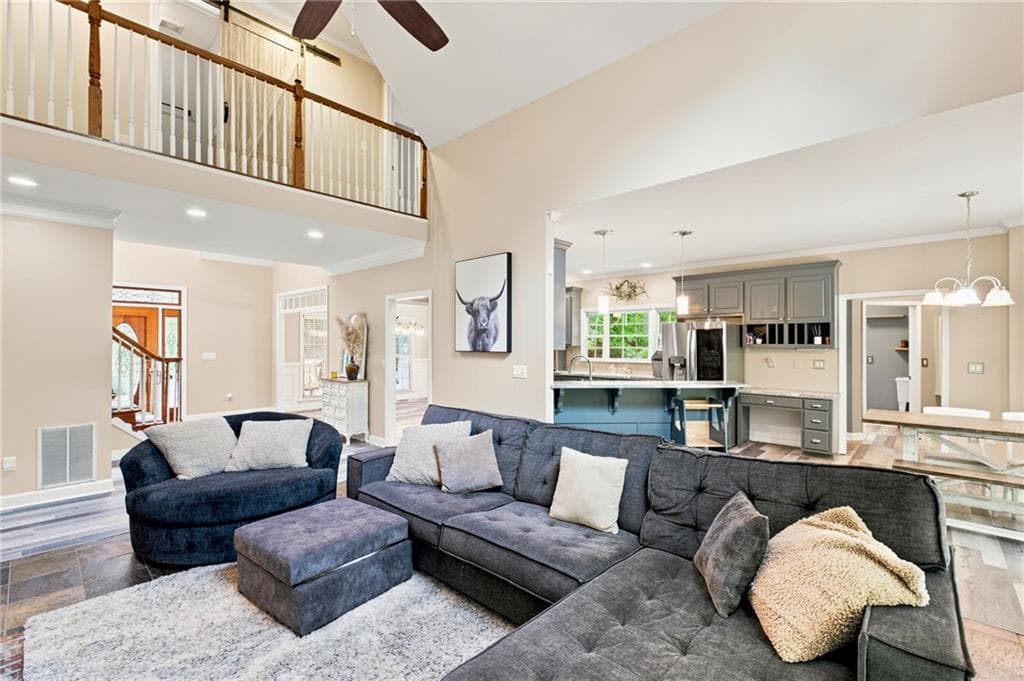 7 bedroom, 6 bathroom, 5,843 sq ft single family residence for sale at 1220 Peachtree Road, Hoschton, GA 30548 — photo 10