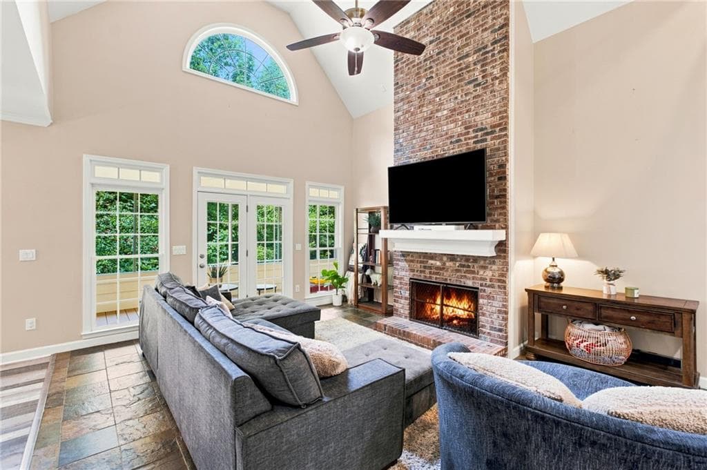 7 bedroom, 6 bathroom, 5,843 sq ft single family residence for sale at 1220 Peachtree Road, Hoschton, GA 30548 — photo 2