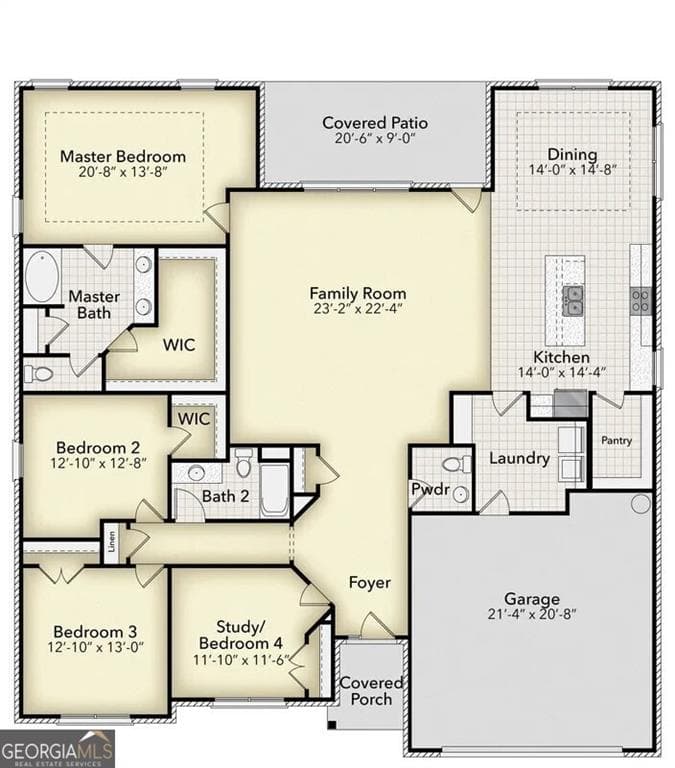 4 bedroom, 3 bathroom, 2,505 sq ft single family residence for sale at 0 Wisteria Lane, Williamson, GA 30292