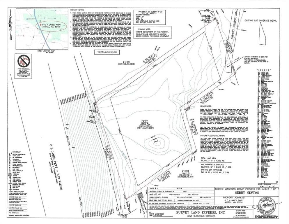 unimproved land for sale at 0 CH JAMES Parkway, Austell, GA 30106 — photo 1 of 1