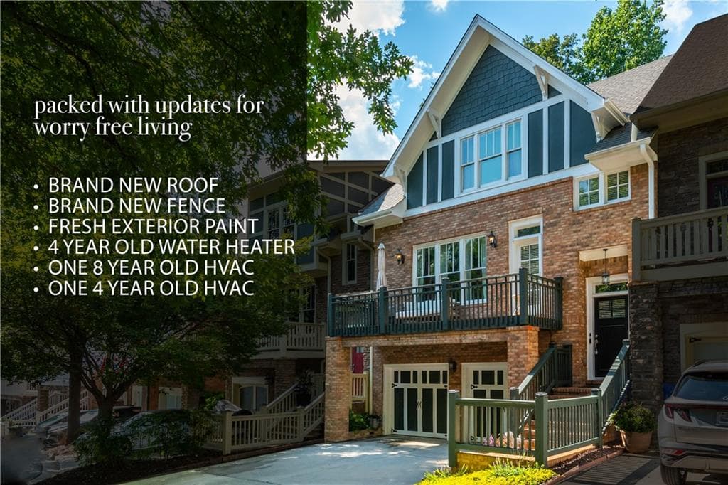 3 bedroom, 4 bathroom, 2,364 sq ft townhouse for sale at 1513 Whitehead Bluff, Atlanta, GA 30318