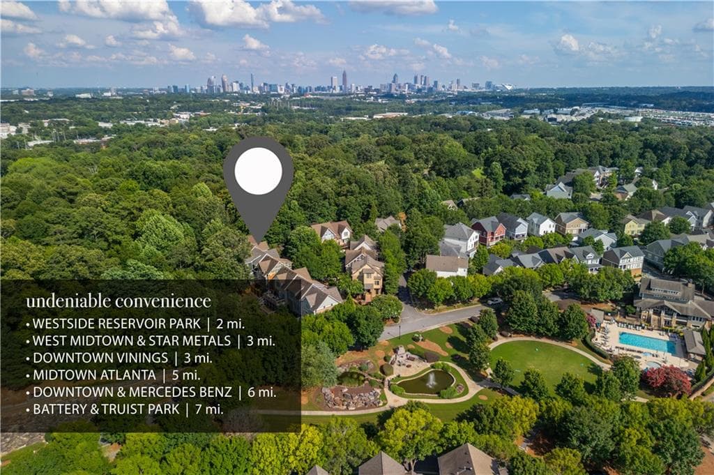 3 bedroom, 4 bathroom, 2,364 sq ft townhouse for sale at 1513 Whitehead Bluff, Atlanta, GA 30318 — photo 3