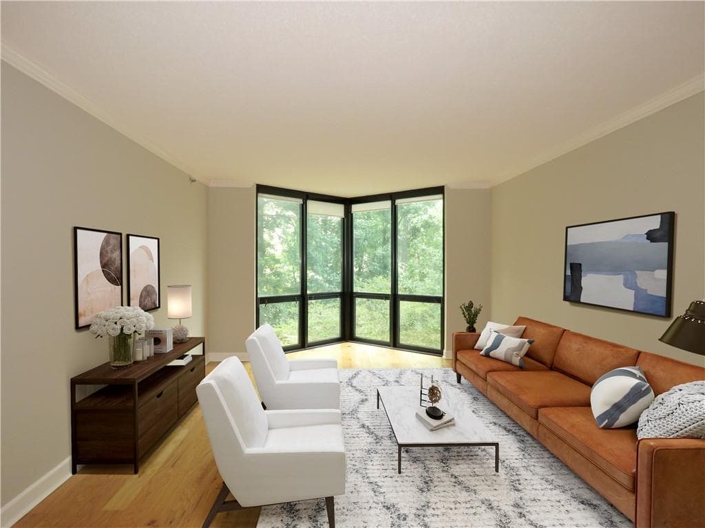 1 bedroom, 1 bathroom, 807 sq ft condominium for sale at 2870 Pharr Court South 407, Atlanta, GA 30305 — photo 9