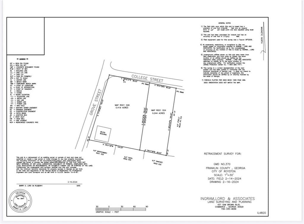 single family residence for sale at 857 College Street, Royston, GA 30662 — photo 2