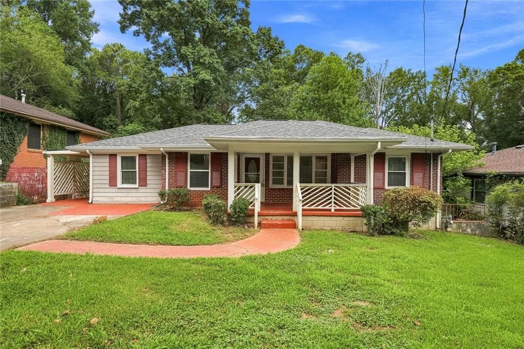 4 bedroom, 2 bathroom, 1,400 sq ft single family residence for sale at 1639 Terry Mill Road, Atlanta, GA 30316