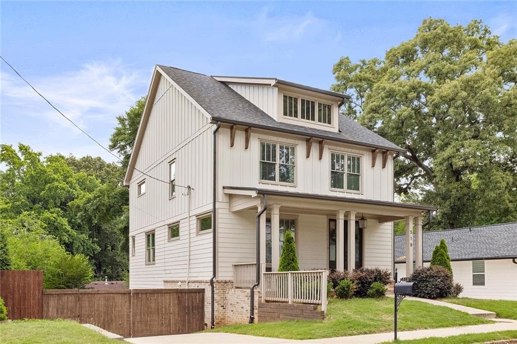 4 bedroom, 4 bathroom, 3,275 sq ft single family residence for sale at 518 Oak Drive, Atlanta, GA 30354
