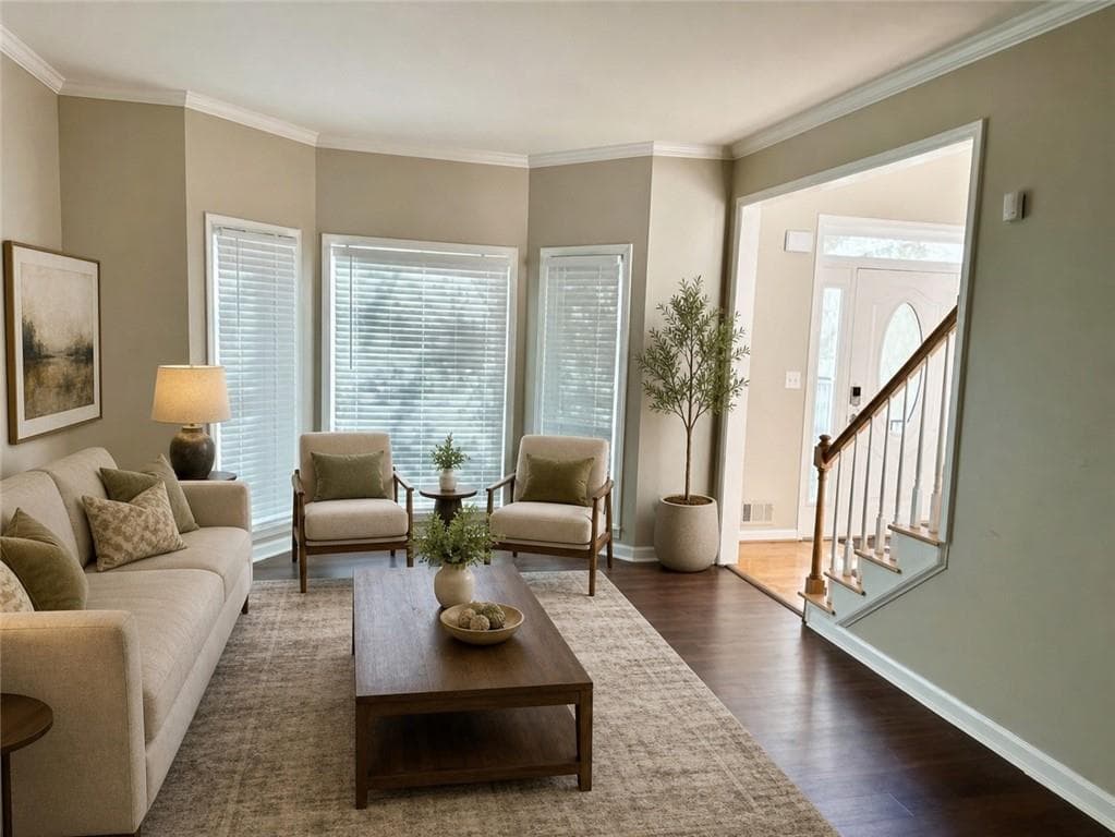 6 bedroom, 3 bathroom, 3,650 sq ft single family residence for sale at 1244 Hadaway Court, Lawrenceville, GA 30043 — photo 1 of 10