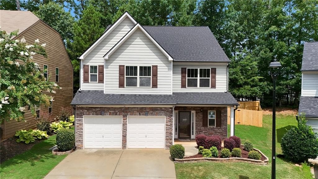 4 bedroom, 5 bathroom, 3,584 sq ft single family residence for sale at 3923 Kingfisher Drive, Atlanta, GA 30349