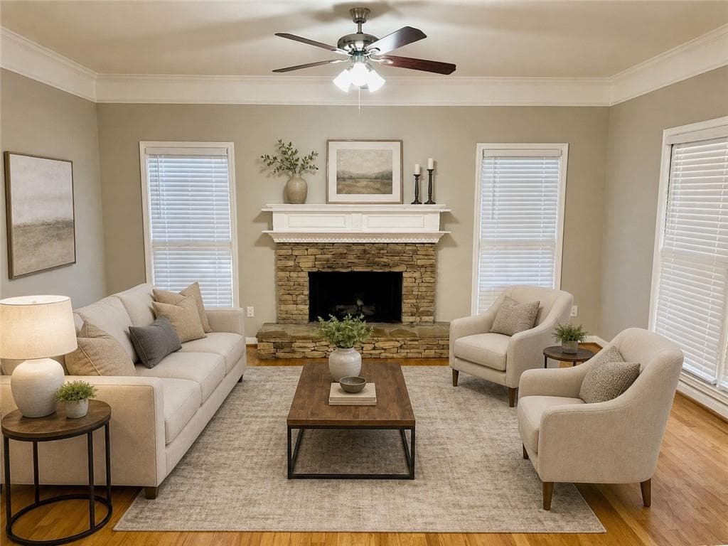 6 bedroom, 3 bathroom, 3,650 sq ft single family residence for sale at 1244 Hadaway Court, Lawrenceville, GA 30043 — photo 4