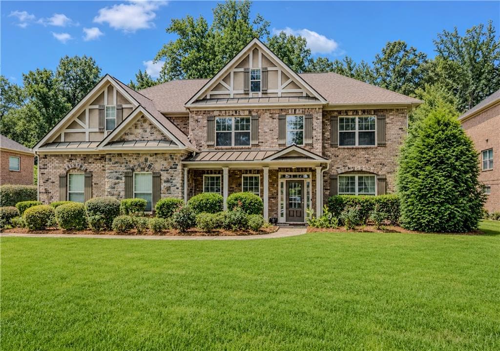 5 bedroom, 3 bathroom, 3,767 sq ft single family residence for sale at 40 Village Green Court, Lilburn, GA 30047