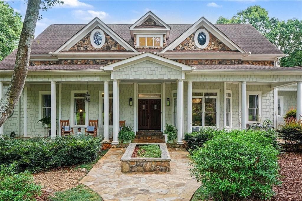4 bedroom, 5 bathroom, 7,016 sq ft single family residence for sale at 1790 Lipscomb Lake Road, Pendergrass, GA 30567 — photo 2