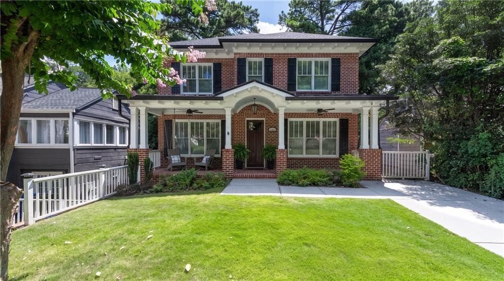 7 bedroom, 5 bathroom, 4,276 sq ft single family residence for sale at 2327 Shenandoah Avenue, Atlanta, GA 30305