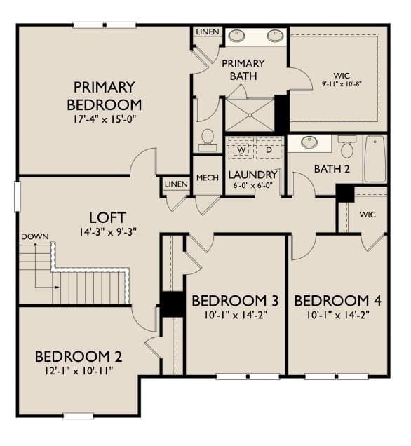 4 bedroom, 3 bathroom, 2,409 sq ft single family residence for sale at 103 Candler Trace, Cartersville, GA 30120 — photo 3