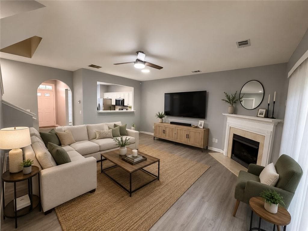 2 bedroom, 3 bathroom, 1,252 sq ft townhouse for rent at 2025 Austin Park Circle, Decatur, GA 30032 for $1,695 a month — photo 2