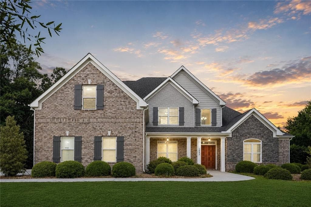 4 bedroom, 4 bathroom, 3,507 sq ft single family residence for sale at 1542 Lenten Way, Statham, GA 30666 — photo 1 of 32