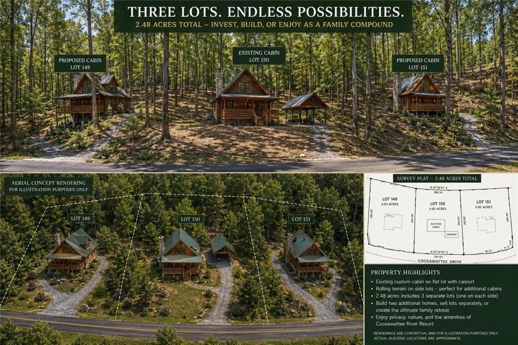 2 bedroom, 2 bathroom, 1,176 sq ft single family residence for sale at 1247 Newport Drive, Ellijay, GA 30540 — photo 4