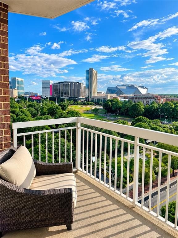 2 bedroom, 2 bathroom, 1,199 sq ft condominium for rent at 285 Centennial Olympic Park Drive 1202, Atlanta, GA 30313 for $2,290 a month — photo 1 of 15