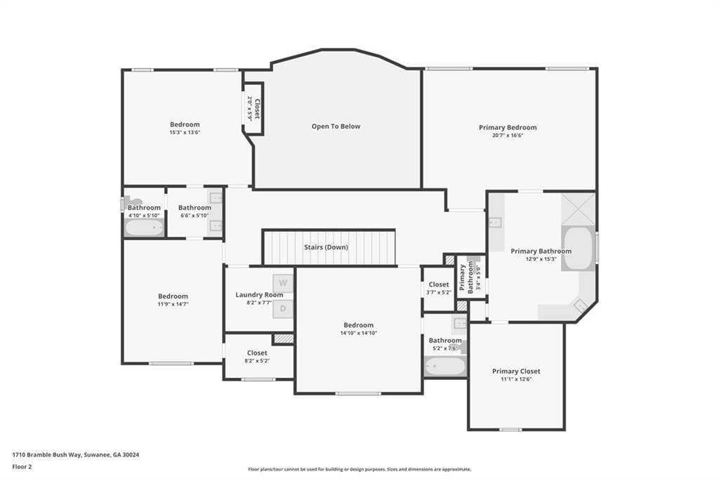 6 bedroom, 5 bathroom, 5,712 sq ft single family residence for sale at 1710 Bramble Bush Way, Suwanee, GA 30024 — photo 2