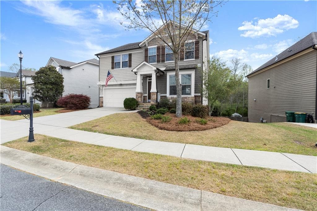 4 bedroom, 4 bathroom, 2,974 sq ft single family residence for sale at 556 Lost Creek Drive, Woodstock, GA 30188