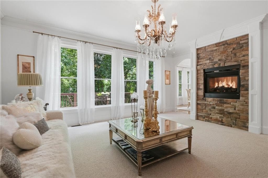 6 bedroom, 5 bathroom, 4,600 sq ft single family residence for sale at 7535 Antique Barn Avenue, Cumming, GA 30041 — photo 10