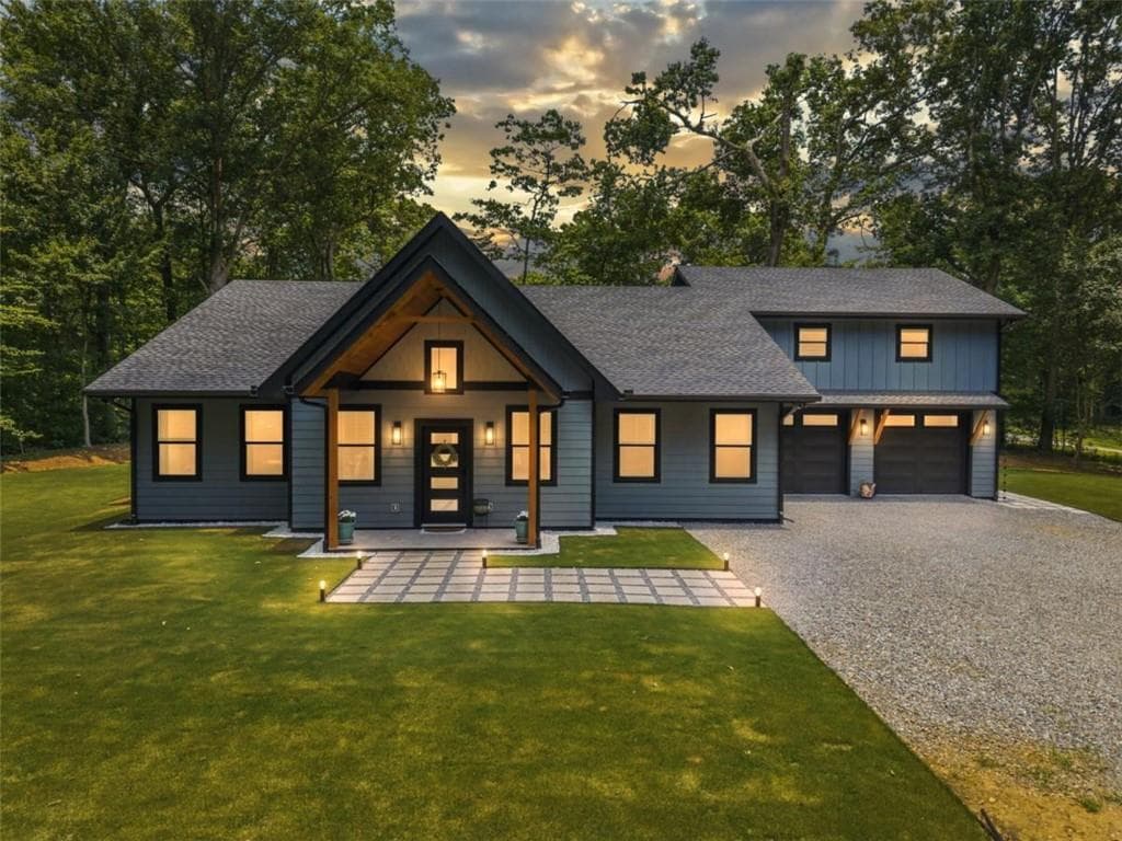 3 bedroom, 2 bathroom, 3,016 sq ft single family residence under contract at 381 Parks Drive, Ellijay, GA 30536