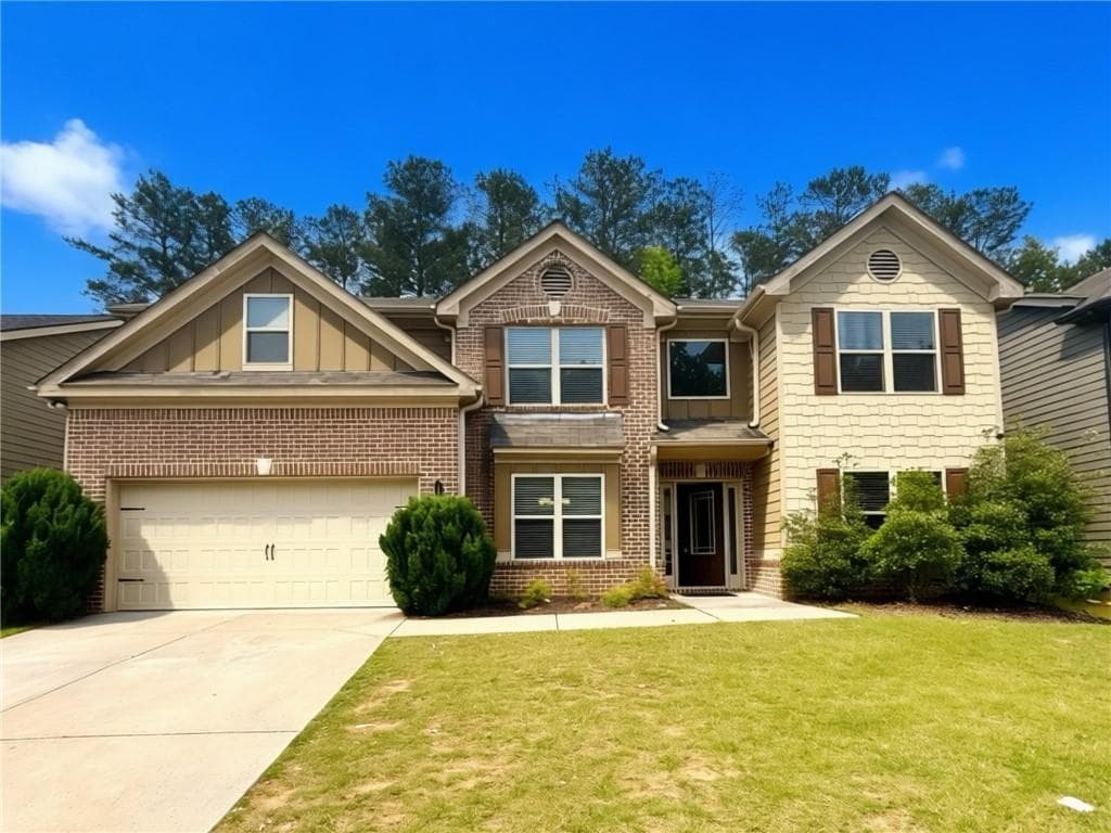 5 bedroom, 3 bathroom, 2,847 sq ft single family residence for rent at 4106 Water Mill Drive, Buford, GA 30519 for $2,550 a month — photo 1 of 28