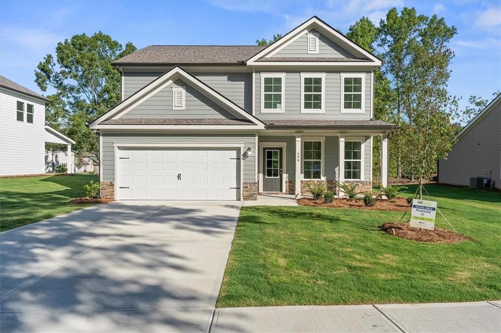 4 bedroom, 3 bathroom, 2,154 sq ft single family residence for sale at 546 Lillian Way, Statham, GA 30666