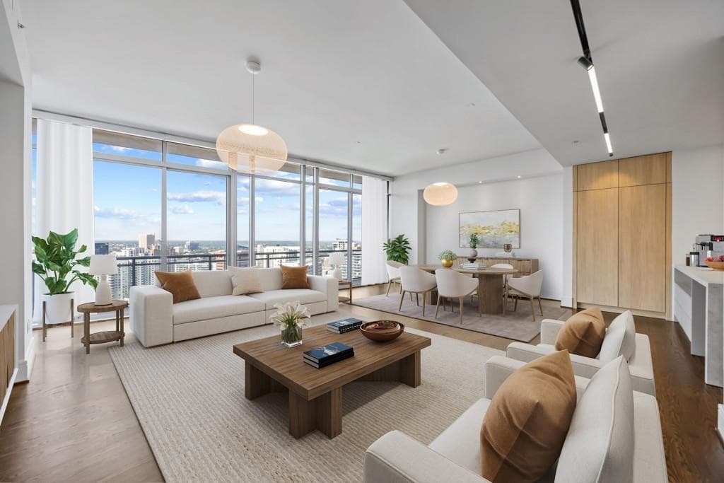 3 bedroom, 4 bathroom, 2,819 sq ft condominium for sale at 1065 Peachtree Street 3504, Atlanta, GA 30309 — photo 7