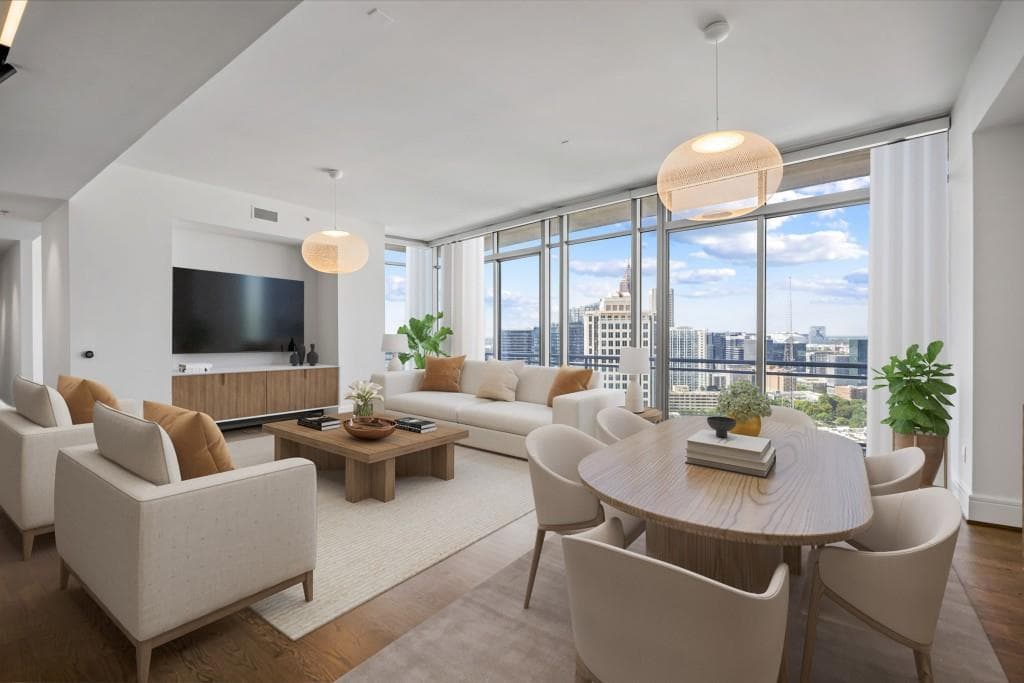 3 bedroom, 4 bathroom, 2,819 sq ft condominium for sale at 1065 Peachtree Street 3504, Atlanta, GA 30309