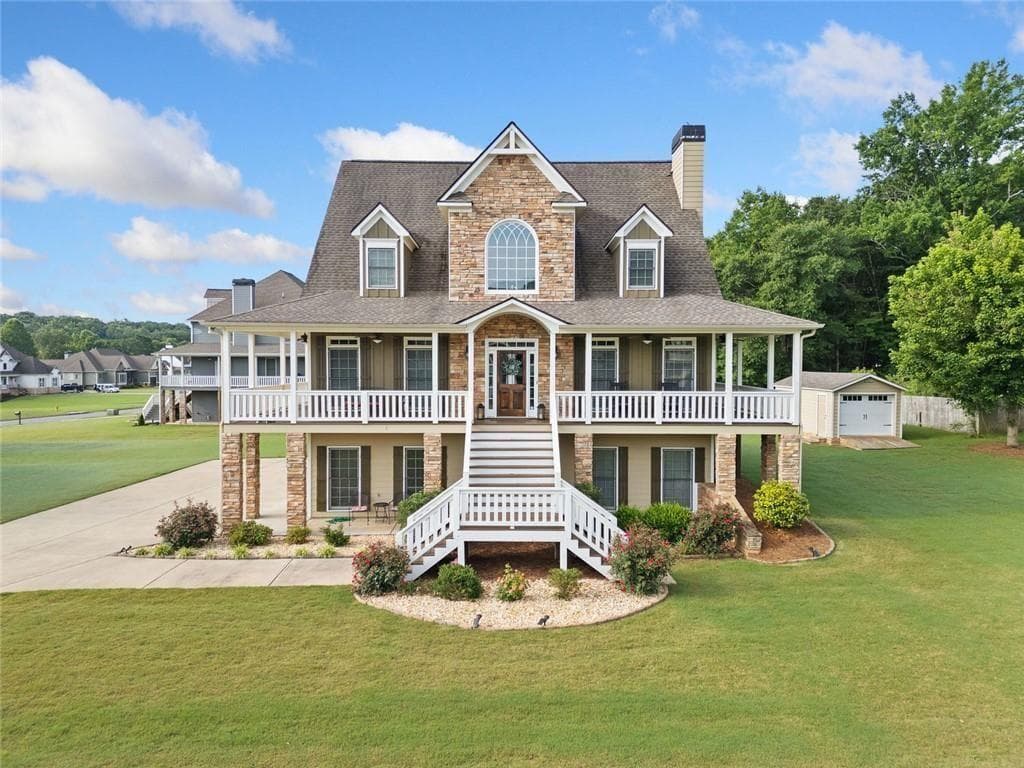 5 bedroom, 5 bathroom, 3,802 sq ft single family residence for sale at 92 River Walk Parkway, Euharlee, GA 30145
