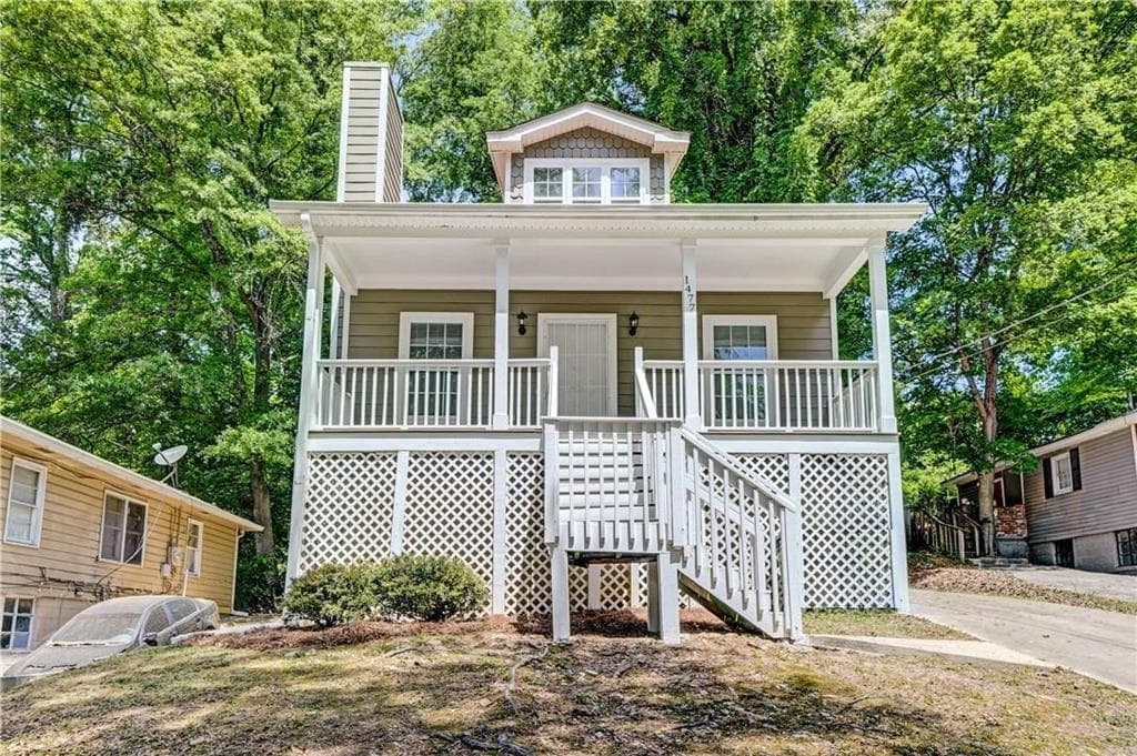 3 bedroom, 2 bathroom, 1,122 sq ft single family residence under contract at 1477 Akridge Street, Atlanta, GA 30314