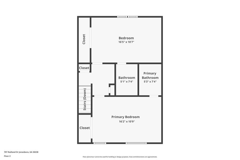 2 bedroom, 3 bathroom, 1,160 sq ft townhouse for sale at 687 Redland Drive 687, Riverdale, GA 30238 — photo 3