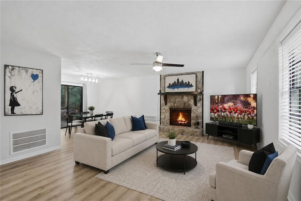 3 bedroom, 2 bathroom, 1,575 sq ft single family residence for sale at 3651 Silver Leaf Lane, Marietta, GA 30008 — photo 3
