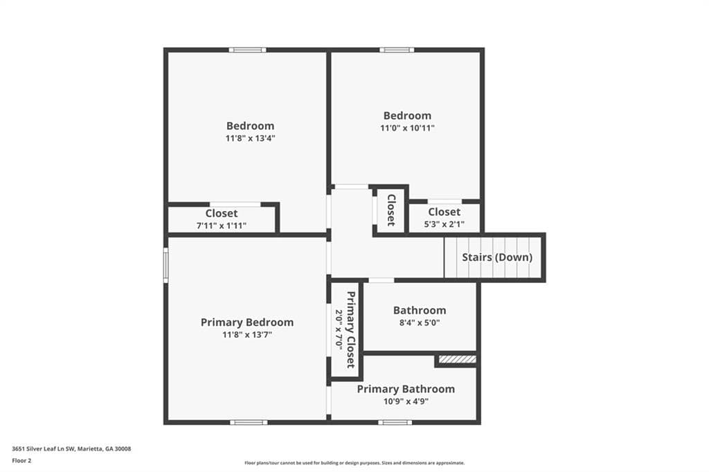 3 bedroom, 2 bathroom, 1,575 sq ft single family residence for sale at 3651 Silver Leaf Lane, Marietta, GA 30008 — photo 10
