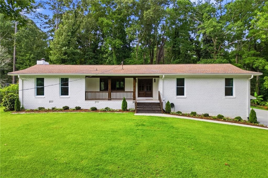 4 bedroom, 3 bathroom, 2,725 sq ft single family residence for sale at 2618 Beechwood Drive, Marietta, GA 30062
