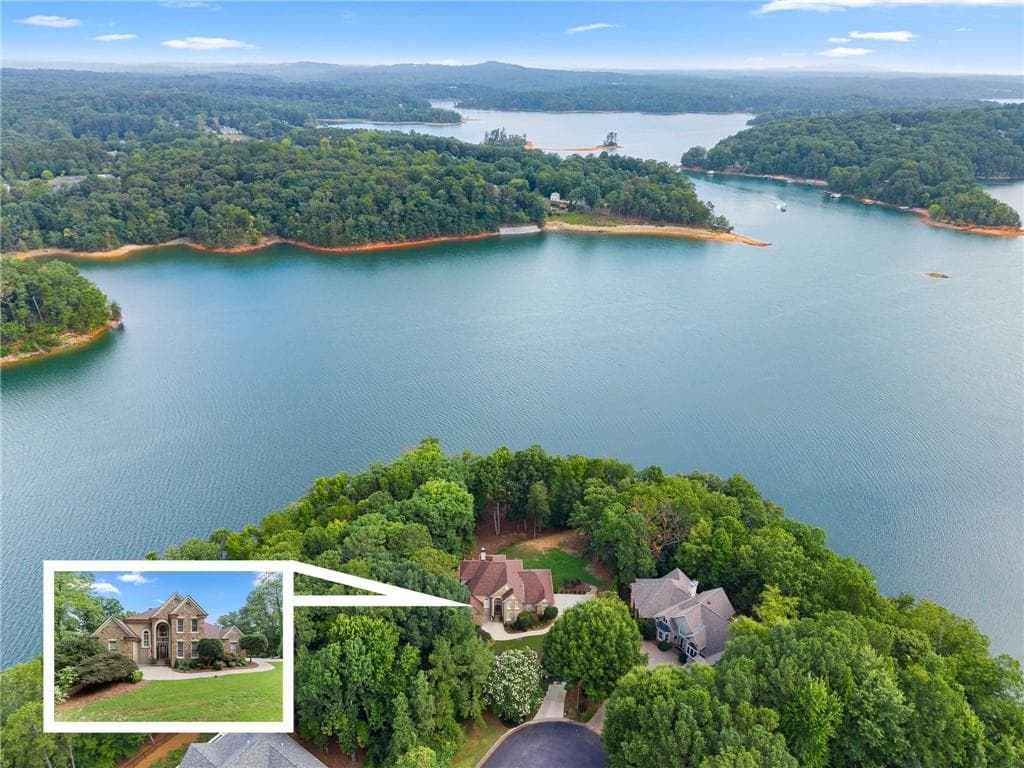 5 bedroom, 6 bathroom, 5,180 sq ft single family residence for sale at 2819 NE Point Overlook, Gainesville, GA 30501