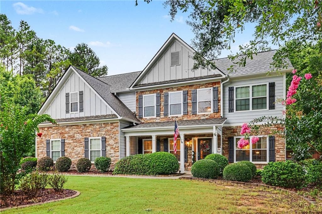 5 bedroom, 3 bathroom, 3,020 sq ft single family residence for sale at 1734 Lakeland Lane, Monroe, GA 30656