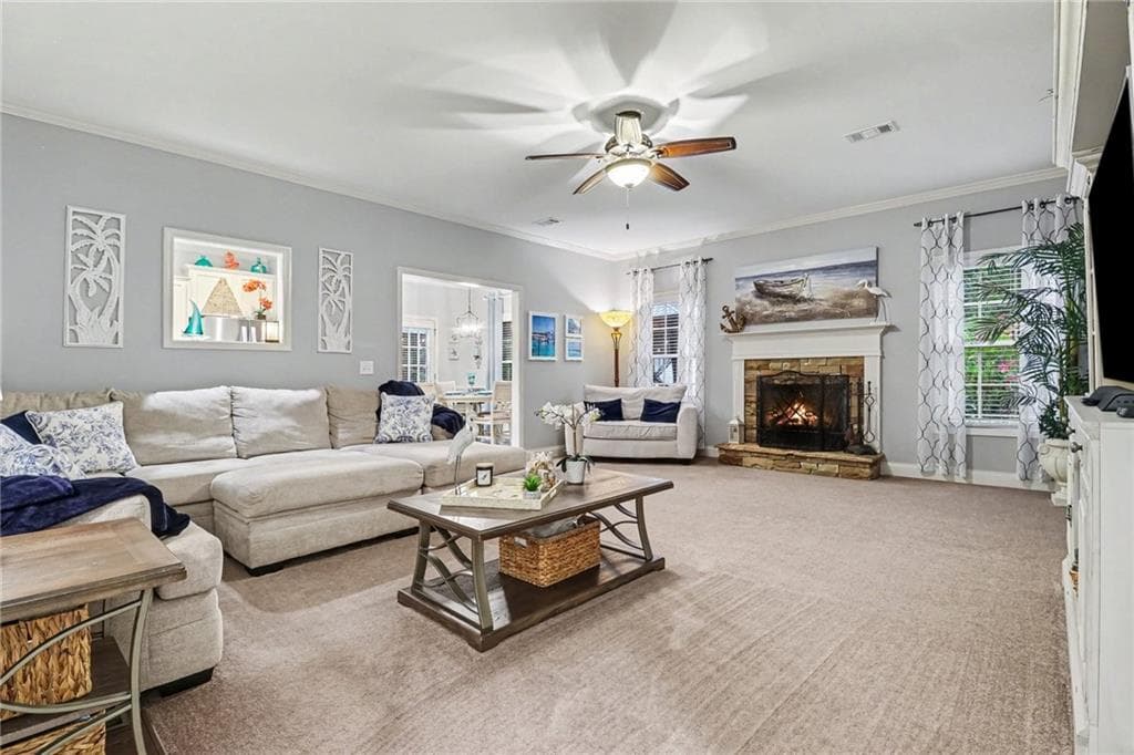 5 bedroom, 3 bathroom, 3,020 sq ft single family residence for sale at 1734 Lakeland Lane, Monroe, GA 30656 — photo 3