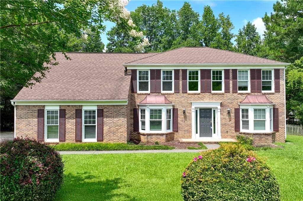 4 bedroom, 3 bathroom, 2,499 sq ft single family residence for sale at 4288 Millhouse Lane, Peachtree Corners, GA 30092 — photo 1 of 55